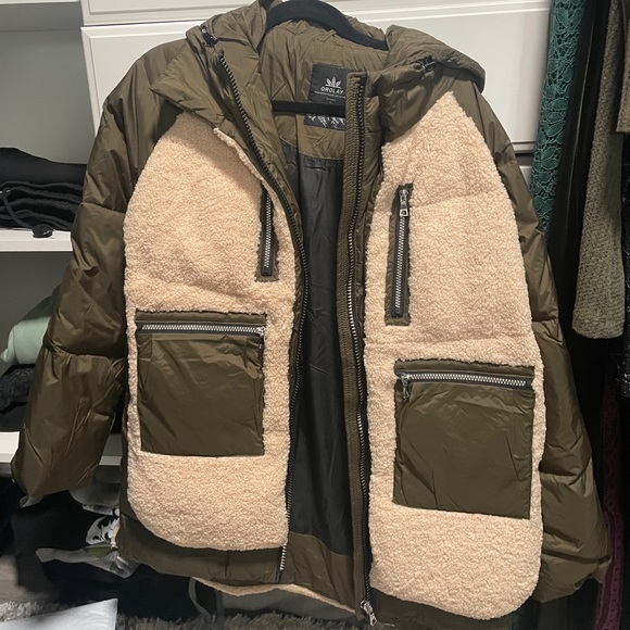 Orolay Womens Sherpa Jacket Thickened Puffer Down Jacket - Picture 1 of 7